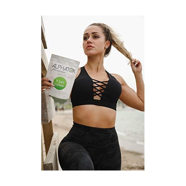Alphatox 7 Day Premium Detox Tea Cleanse for Women & Men, Helps Lose Weight Naturally, Full of Antioxidants, Reduce Bloat, 7 Slim Herbal Diet Tea Bags, All Organic Teatox Blend