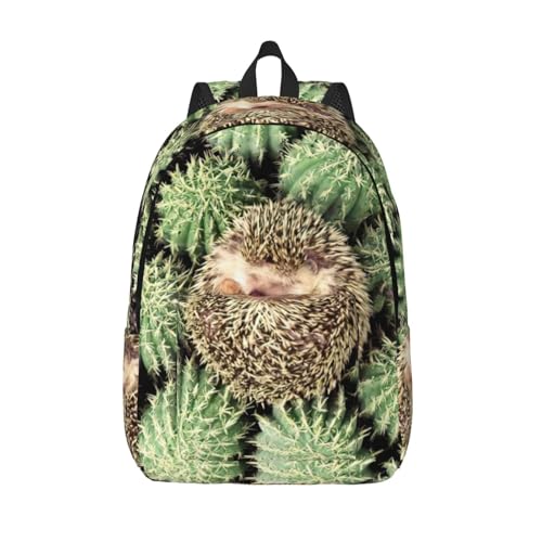 Sac à dos de voyage EdWal imprimé cactus pour ranger un ordinateur à l'université