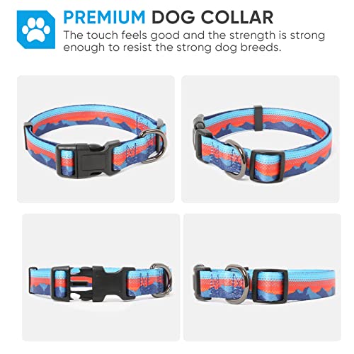 Timos Floral Print Puppy Dog Collar For Small Medium Large Dogs Collars With Quick Release Buckle For Girls Female Dog #TOP6