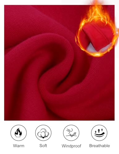 Girls Fleece Lined Leggings Kids Warm Fleece Leggings Winter Thick Full Length Thermal Pants 6-12 Years4