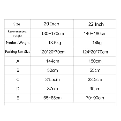 Gymqian Kinder Fahrrad Mountainbike, 22 Zoll 21-Gang-Fahrrad-Full-Feder-Getriebe Dual-Scheibenbremse Mountainbicycle, 2 Farben Fahrrad,Blau – Bild 3