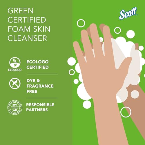 Scott Professional Green Certified Foam Hand Soap, 2 Refills, 1.2 L (91591) - image 5