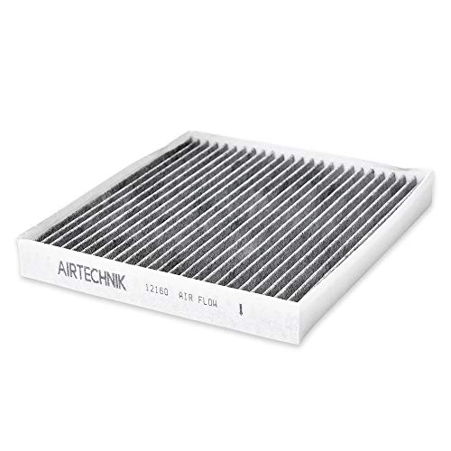 Airtechnik Cf12160 Cabin Air Filter W/Activated Carbon | Fits Hyundai Kona 18-22, Kona N 22-23 Tucson 16-21, Veloster 19-21, Venue 20-23 / Kia Seltos 22-23, Soul 20-23, Sportage 17-22 - 97133-D3000 #TOP1
