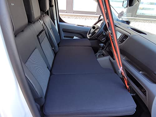 BREMER SITZBEZÜGE Camper-Bett Kinderbett Fahrerhausbett kompatibel mit Peugeot Expert 3 Traveller 2016 Wohnmobil zubehör Wohnmobilbett Camping Camper Zubehör