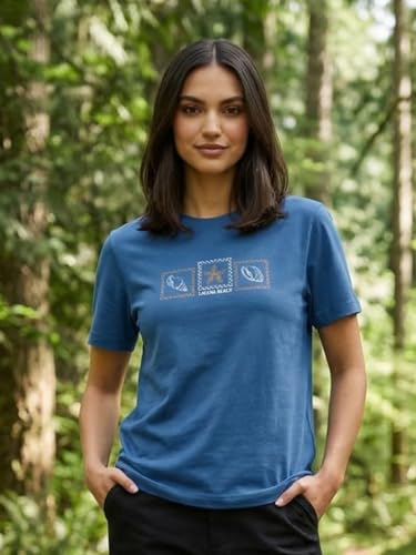 Image of NOBERO 100% Cotton T-Shirts for Women Stylish | Regular Fit | Graphic Printed T Shirts for Women 180 GSM Combed Cotton | Crew Neck Half Sleeve