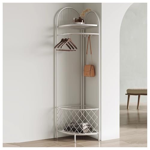 Porte-manteau d'angle pour optimiser les petites entrées encombrées