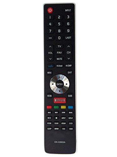 New Smart Internet TV Remote Control EN-33922A for Hisense Smart Internet TV LHD32K366WUS LTDN40K366NWUS LTDN40K366WUS LTDN50K366GWUS LTDN50K610GW LTDN55K610GW¡­