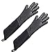 Produktbild CAIONPLE Extra Langer, Professioneller Silikon Ofen Handschuh, Bestaendiger Handschuh Mit Interner Baumwolle Fuer Die Kueche, Grill, Backen, Grill - Schwarz