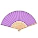 Produktbild LAAT Fans hochklappbaren Bambus Holz Hand Holding zusammenklappbar Fan DIY Papier weiß Lüfter zusammenklappbar Lüfter weiß Farbe Kinder handbemalt Lüfter, 8