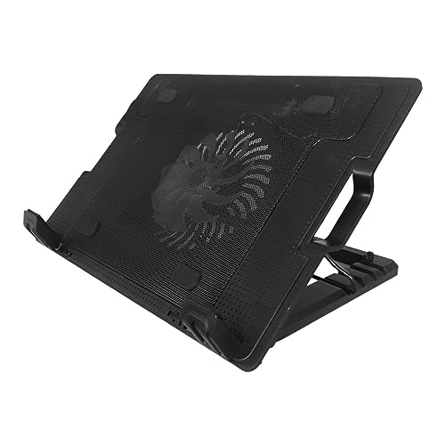 Alfombrilla de refrigeración para computadora portátil, Alfombrilla de refrigeración silenciosa para computadora portátil 1050G, Soporte de ventilador portátil para portátil, Ventiladores de