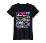 Damen Die 80er Retro 1980er Jahre Deko Kostüm 1980s Pop Outfit 80s T-Shirt