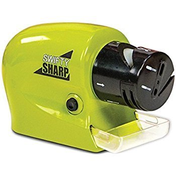 Gison Motorized Sharpener for Knife,Scissor and Screw-Driver, Green