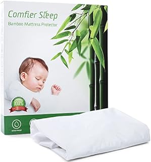 Waterproof Mattress Protector Single Size 90 x 200 cm 100% Bamboo Anti Allergy Naturally Cooling Breathable Mattress Cover for deep Single Bed [ EU Single Size 90 x 200 cm ]
