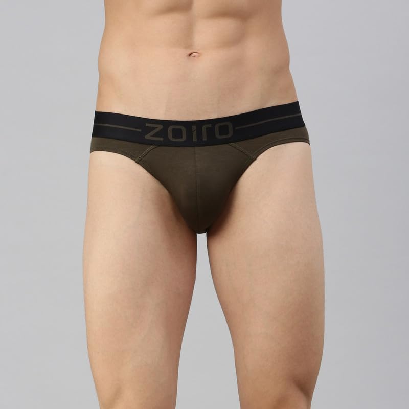 Image of Zoiro Modal Cotton Soft Men's Brief (Combo Pack) |Colour's May Vary