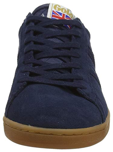 Image of Gola Equipe Suede - Sneakers for Men - Contrasting Wingflash - Heel Return - Durable Cupsole - Low Silhouette