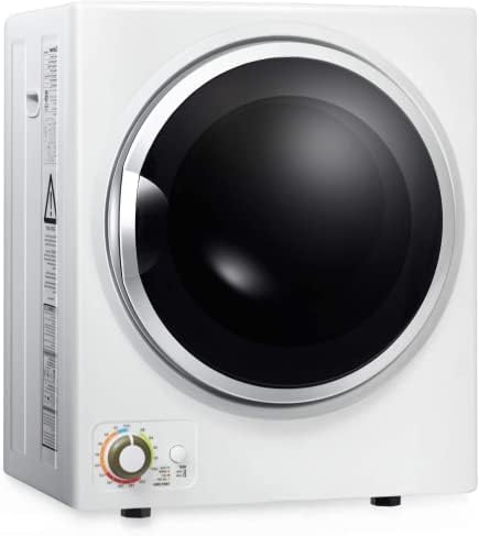 Generic Compact, 5.5 lbs Capacity Portable Laundry 5 Functional Modes, Low Noise & Energy-Saving Small, Wall-Mounted Mini Machine Clothes Dryer