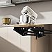 VegiVector New Upgrade Mixer Lift for Cabinet Appliance Lift with Soft-Close Holds Up to 60 LBS, Easier to Open and Simpler to Install Spring Locking Mechanism for Small Kitchen Appliances