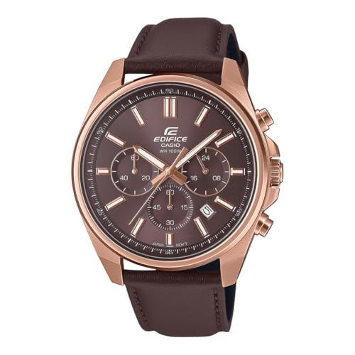 Image of Casio Edifice EFV-650CL-5AVUDF Analog Brown Dial Men (ED662)