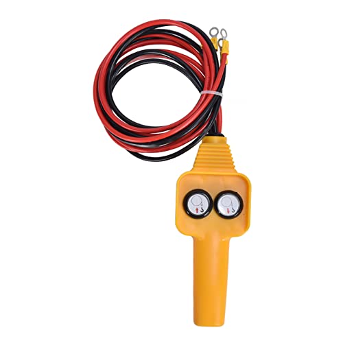 Kits de guincho de corda sintética elétrica, ganchos elétricos de liga de aço, dispositivo de freio