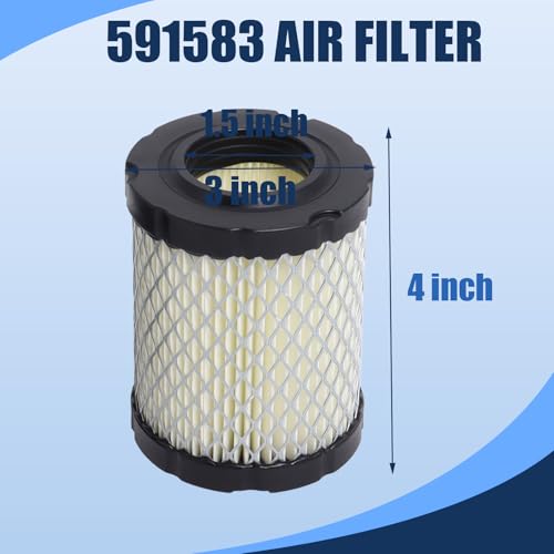 Image of 591583 Air Filter & 796032 Pre-Filter Cleaner Replacement Parts Kit, Replaces 5429K, 591383(1 Set)