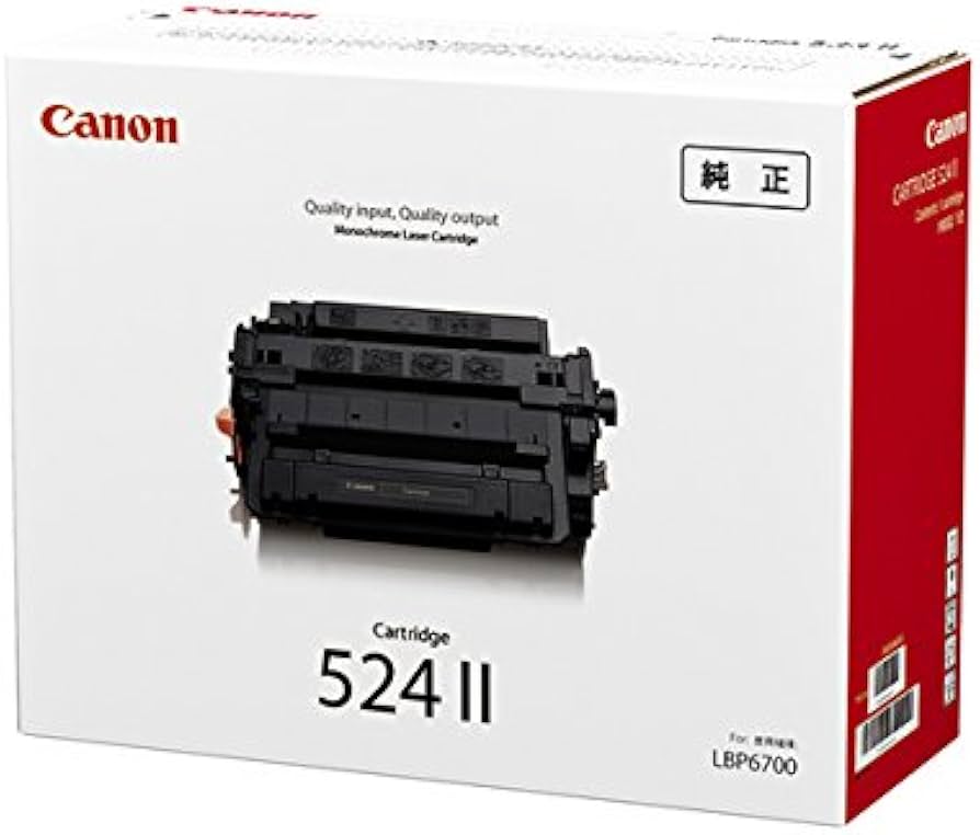 プリンター・複合機 Canon Cartridge 524 Amazon.co.jp: CANON トナーカートリッジ524II 純正品 : パソコン