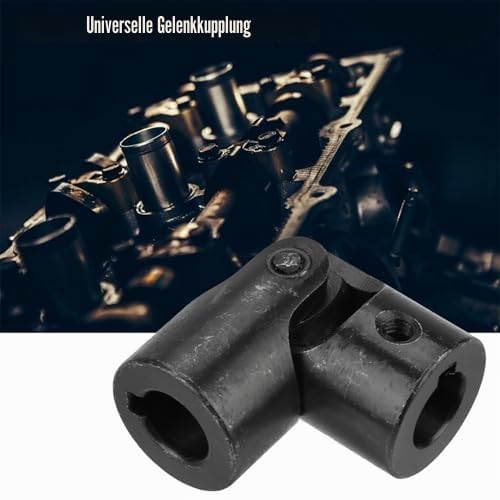 Kardangelenk, 16mm bis 32mm drehbar Kardangelenk Wellenkupplung Metall Motorstecker Kupplung mit Schrauben für RC Boot Auto