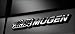 Black Mugen High Quality Metal Emblem 7"x1"
