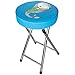 laroom 11683 – Tabouret de Bain Pliable, Couleur Bleu