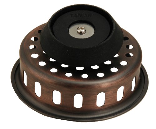 Replacement Basket for Kitchen Sink Strainers, Antique Copper Finish - By Plumb USA - Thumbnail 2