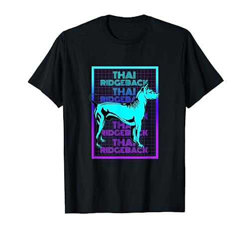 Thai Ridgeback Dog Vintage Retro Thai Ridgeback T-Shirt