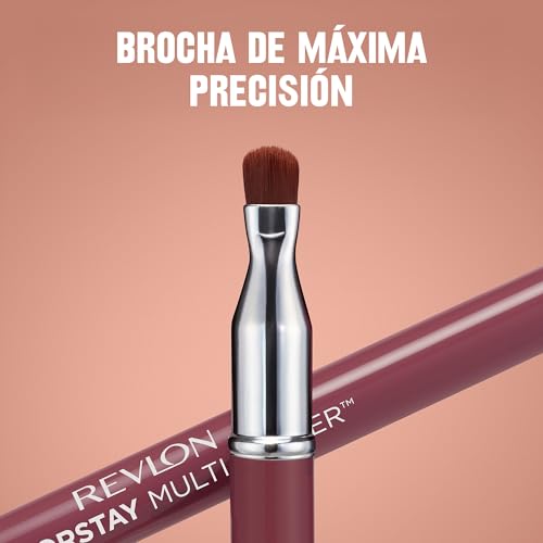 Revlon ColorStay Multi-Liner, Lápiz Delineador Multiusos para Labios, Ojos y Rostro con Fórmula Vegana, Cremosa y de Larga Duración, Tono 003 Less Traced - imagen 7