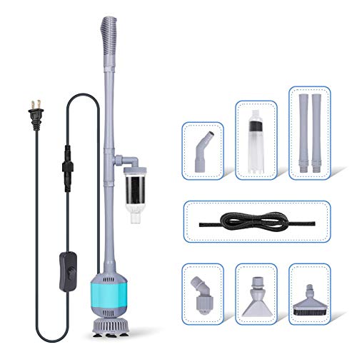 Hygger 5-in-1 Electric Gravel Cleaner