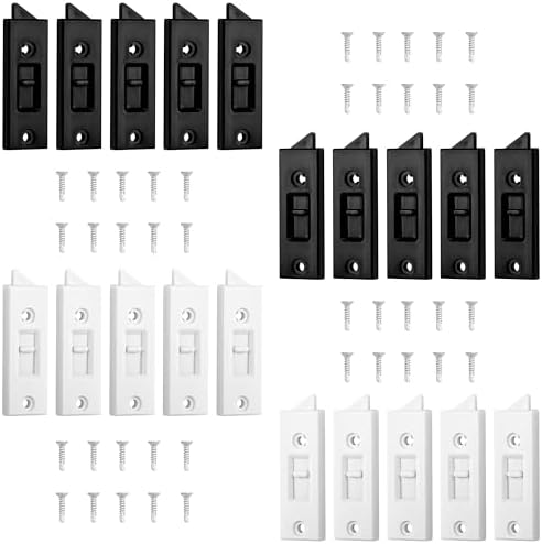 Belle Vous Fenster Ersatzteile 20er Pack - Federbelastete Schiebefenster Schlöss