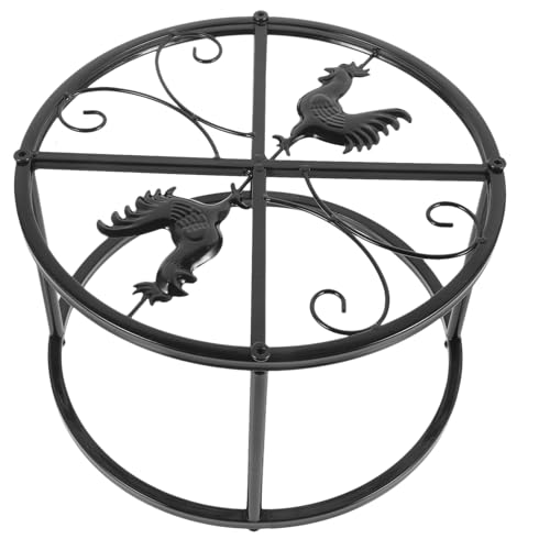 Support Abreuvoir Poule Métallique Antirouille - Socle Haute Résistance Poulailler
