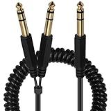 Duttek Cable de resorte de audio para altavoz ampliamente utilizado en actuaciones de escenario, arreglos de grabación, ensayo de bandas, educación y educación, teatros, salas de exposiciones, gimnasios, reuniones de empresa, etc.