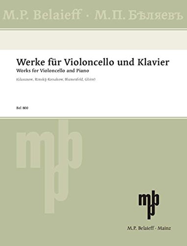 Werke für Violoncello + Klavier