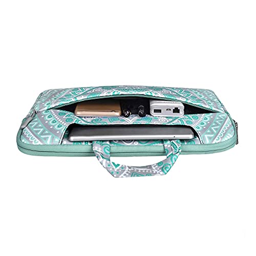 MOSISO Laptop Shoulder Bag Compatible with MacBook Air 13 M2 A2681 M1 A2337 A2179 A1932/Pro M2 M1 A2338 A2251 A2289 A2159 A1989 A1706 A1708, Carrying Briefcase Handbag Sleeve Mandala MO-MDL0014