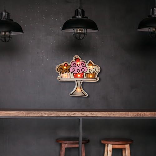 Lámpara de pared retro iluminación LED creativa decoración hogar 5