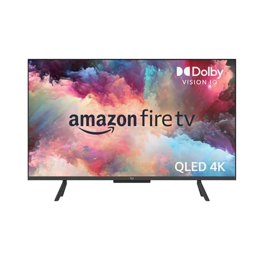 Amazon Fire TV 50" Omni QLED Series 4K UHD smart TV, Dolby Vision IQ, local dimming, hands-free with Alexa