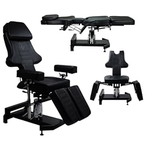InkBed New Patented Hydraulic Tattoo Bed Client Massage Table Chair Ink Bed Studio Salon Equipment