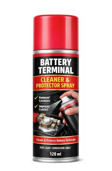 Battery Terminal Cleaner & Protector Spray for Car and Bike Battery Maintenance | Helps Clean Corrosion and Protect Battery Terminals | Easy to Use Spray-picture-17