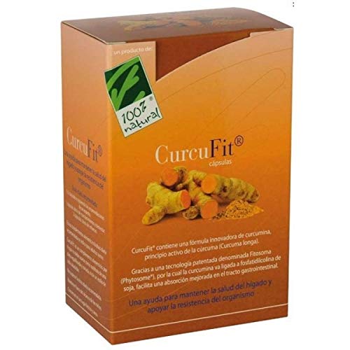 100% Natural Curcufit Complemento Alimenticio - 90 Capsulas