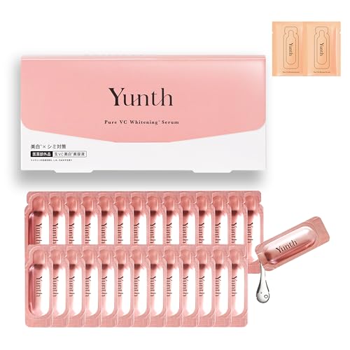 【武井咲 アンバサダー】Yunth(ユンス) 生VC 導入美容液 28日分 [レチノールサンプル2包付き] (美容液/コスメ/スキンケア/毛穴/化粧品/美容/フェイスケア/レチノール)