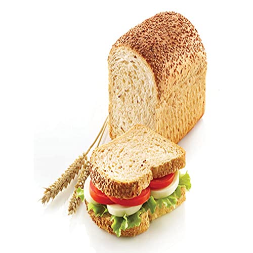 Silikomart 21.004.13.0065 3D Bread Loaf Baking Tin 15 x 10 x 7.5 cm - Grey, 15,0 x 10,0 x 7,5 cm - Image 2