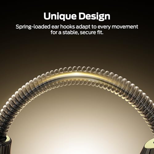 Image of Monster Airclip AC700 Wireless Earbuds, Unique Design, Compact and Portable, Bluetooth 6.0 Open Ear Stereo Headphones, Clear Calls