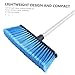 SHERCHPRY Long Handle Cleaning Broom Durable Pet Floor Sweeper Tool for Home Kitchen and Garage Use Easy Assembly Heavy Duty Design for Efficient Garbage Pickup