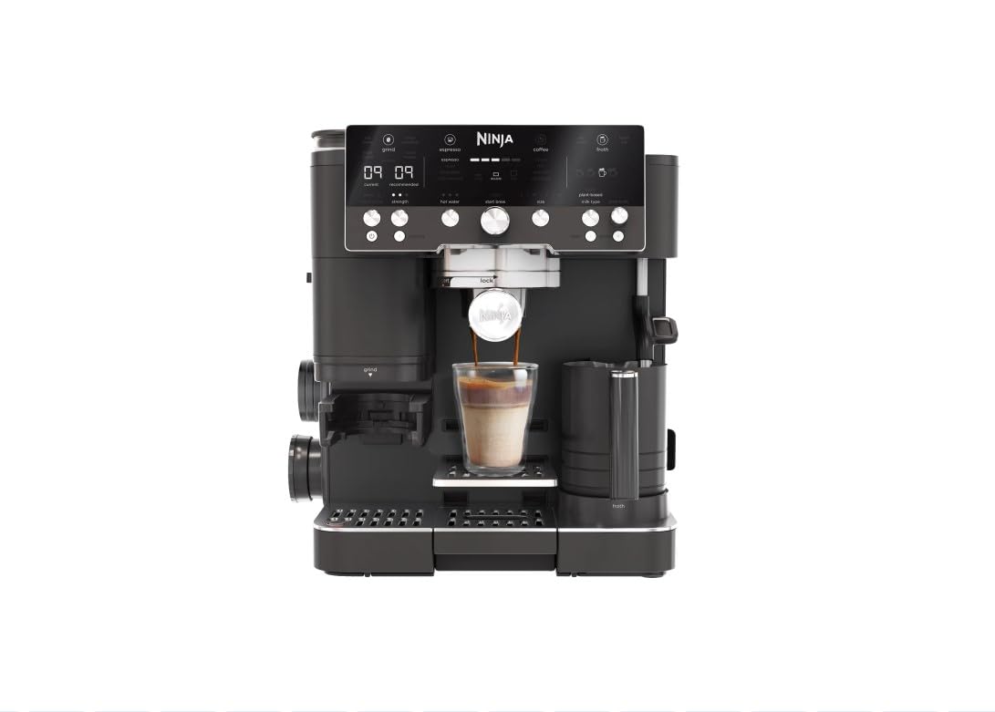 Ninja Luxe Café Espresso Machine (Black) ES601BKANZ International Version