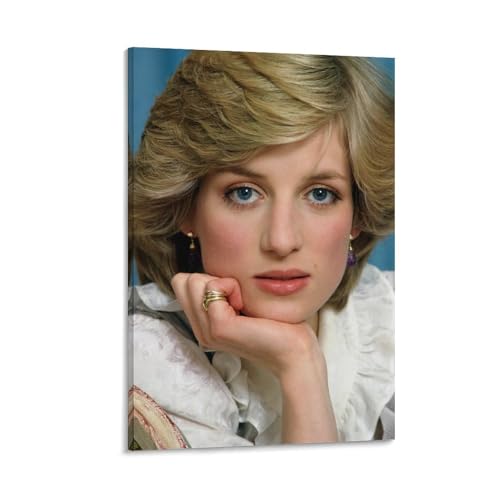 Princess Diana Portraits Poster Gifts Canvas Painting