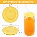 4 Pcs Silicone Lid Fit for Netany 16OZ Drinking Glass Cups with a diameter of 2.3