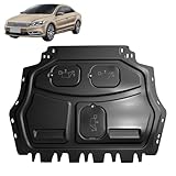 Frencstr Front Engine Splash Shield Fit for Volkswagen VW CC 2009-2017 Engine Case Guards Suitable for Volkswagen CC Under Engine Cover Mud Flaps Directly Replace Original